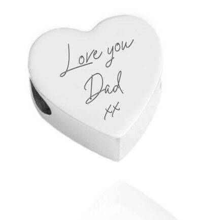 G. Seller memorial product: KS04 - Pandora Compatable Heart Charm photo