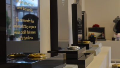 Memorial Showroom Completed Refurbishment banner background photograph